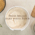 Hard White Wheat Fresh Milled Flour