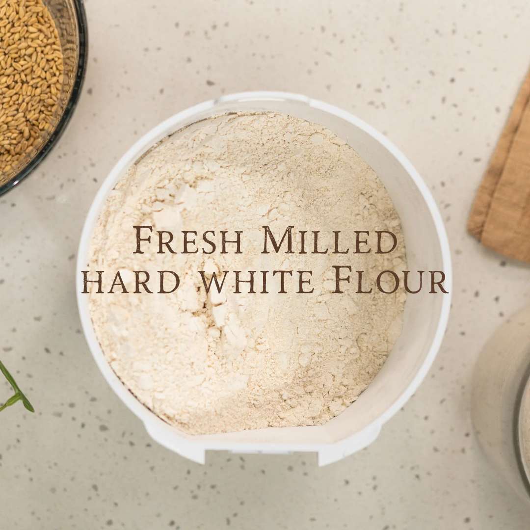 Hard White Wheat Fresh Milled Flour